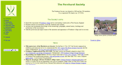 Desktop Screenshot of fernhurstsociety.org.uk